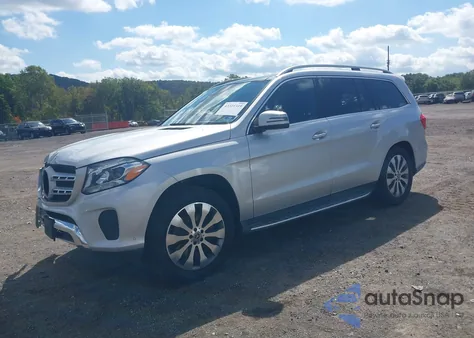 2018 Mercedes-Benz Gls 450 4Matic z USA, uszkodzony, nr VIN 4JGDF6EE2JB177917